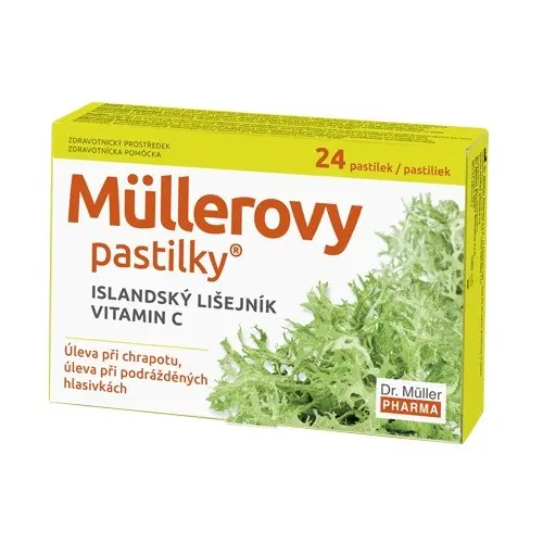 10419_MULLEROVY PASTILKY S ISLANDSKYM LISEJNIKEM A VITAMINEM C 24 KS